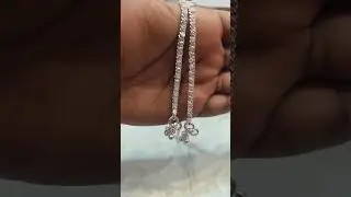 vendi pattilu designs| new model pattilu |  silver anklets designs for women #pattilu #anklets