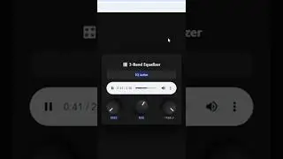 Build a 3-Band Audio EQ with Knobs in JS!