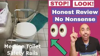 Stop Searching! Medline Toilet Safety Rails are here and without question best toilet rails ever!