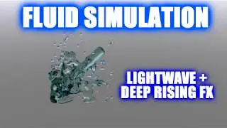 Fluid Simulation Using Deep Rising FX and LightWave