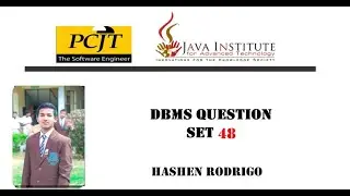 DBMS QUESTION SET 48#episode48