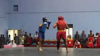 Wushu sanda fight 8th national game nepal .