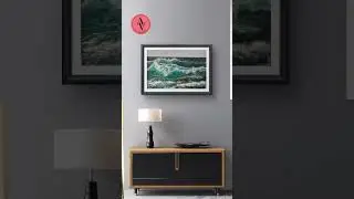 &bdquo;Puls des Ozeans&ldquo;. 50x70 cm. &Ouml;lfarben. Leinwand gespannt. 2024. Alexandra Adler. Preis 150 Euro