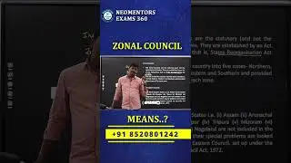 WHAT IS ZONAL COUNCIL || BY PRUDHVI SIR ||