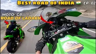 The best Road for 2023 Kawasaki ZX-10R 💕😍: best Experience in LADAKH