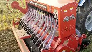 new dasmesh super seeder and sonalika 750p 55 HP 8 futta super seeder