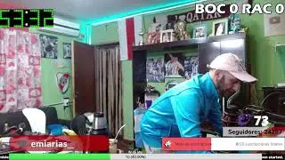 REACCION - BOCA VS RACING - FRANKUCHO PLUS -