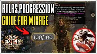How to Progress your Atlas in 3.28 Mirage League - Path of Exile 1