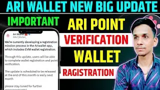 📣Ari Wallet Point Verification Update🔥Ari Wallet New Update Today || Ari Wallet Kyc Verification 
