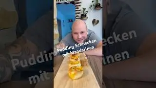 Pudding Schnecken mit Mandarinen 😱 Lecker schnell und einfach.