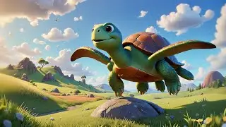 The Turtle Who Wanted to Fly | Fun Kids Rhyme Song | Nursery Rhymes and Baby Songs