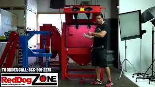 Canada Sand Blasting Cabinets RedDog Zone 990L