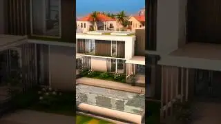 Base Game Ultra Modern II author house @MrOlkan #sims4build #sims4 #simshouse #thesims4 #sims