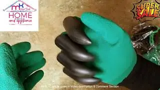 4 HAND CLAW GARDENING RUBBER GLOVES