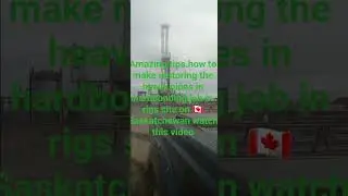 #oilfieldlife #workingrigs how to easy to  restore the heavy pipes in 🇨🇦 Saskatchew