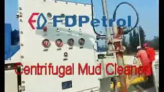 Centrifugal mud cleaner ,no need hydrocyclones any more