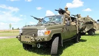 Belgian Defense Minister Steven Vandeput unveils new FOX vehicle for Special Operations Forces