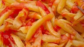 Cooking French fries at home