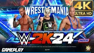 WWE 2K24 Gameplay | Xbox Series X (4k 60fps)