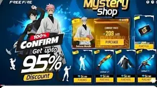 JUJUTSU KAISEN MYSTERY SHOP EVENT 100% CONFIRM 😱🥳| NEXT MYSTERY SHOP EVENT | FREE FIRE NEW EVENT GUY