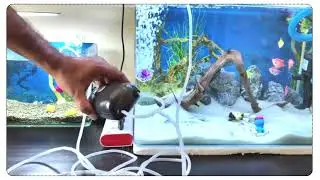 COLOURFUL&reg; - Aquarium Silent 2way Aerator/Oxygen Air Pump | with Accessories (#390, Combo-6) C551