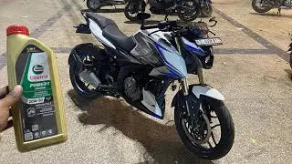 Bajaj Pulsar N250 Second Service Full Process Video✅