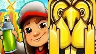 Subway run vs Temple Bunny Run
