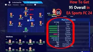 Как дать всем игрокам общий рейтинг 95 в EA Sports FC 24