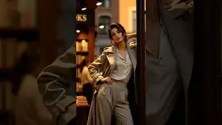 The Ultimate Trench Coat Lookbook #shorts #trenchcoat #lookbook