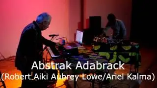 Robert Aiki Aubrey Lowe & Ariel Kalma - Concert at The Lab, San Francisco Summer 2015