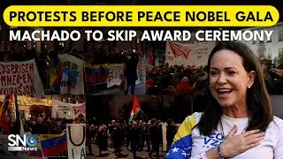 После протестов в Осло Мачадо пропустит церемонию вручения Нобелевской премии мира.