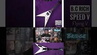 B.C RICH speed V flying V #bcrichspeedv #bcrich #flyingvguitar