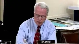 Broun Questions DHS Secretary on TSA Spending