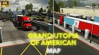 ATS 1.54 | Grand Utopia map of American | PNG + JBX3 | #ATS