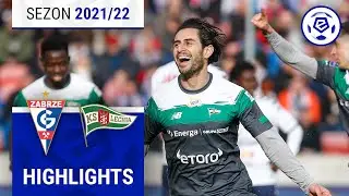 Górnik Zabrze - Lechia Gdańsk 1:3 | SKRÓT | Ekstraklasa 2021/22 | 29. Kolejka