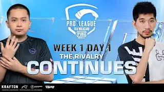 [EN] 2023 PMPL SEA Wildcard W1D1 | Fall | The rivalry continues