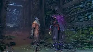 SEKIRO: SHADOWS DIE TWICE - Lone Shadow Longswordsman Boss Fight [PS4 PRO]