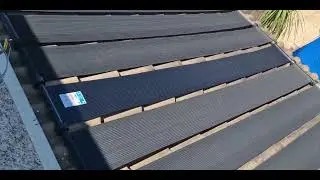 Placas solar de piscina com vazamento!