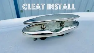 Boat Pull-Up Cleat Install [Gemlux + Sportsman 232 Open]