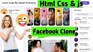 Responsive Social Media Website With Theme Customization Using HTML CSS & JavaScript  Portfolio web