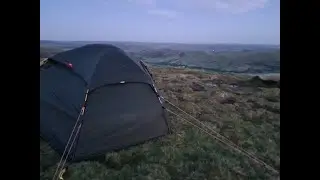 Grindslow Knoll (Via Grindsbrook Clough) - Peak District Wild Camp - Hilleberg Allak2