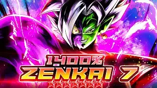 Z7, 1400%, 14* LF CORRUPT ZAMASU IS THE MORTAL CRUSHER! HUGE UPGRADES! | Dragon Ball Legends