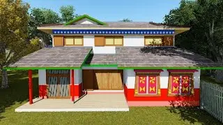 Traditional Nepali House
