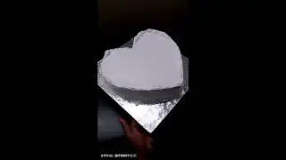 How to make love cake video , Double heart shape cake , love cake 