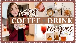 (NEW) FALL COFFEE RECIPES + HOLIDAY DRINKS 2022! Easy COLD BREW COFFEE, CHRISTMAS PUNCH PUMPKIN CHAI