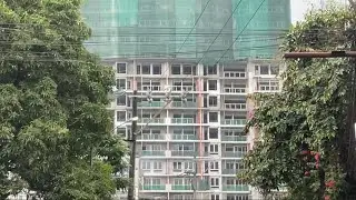 @45 of 55 flr construction in progress.  Target date of completion by 2027. Erin Heights by DMCI