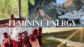 feminine energy habits & practices ⎸ Embodying the Divine Feminine