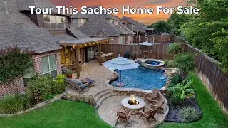 Corner-Lot Home in Sachse TX with Heated Pool, Outdoor Kitchen & Wylie ISD Schools