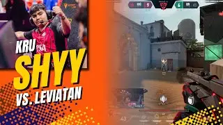 Casters React To KRU Shyy Insane 1v4 CLUTCH Against LEV | VCT Americas 2025
