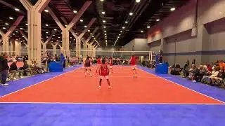 MVVC 15 National vs  Club 1 B 15 Skronk   Chi Town AAU JVA 2025 GOLD S2